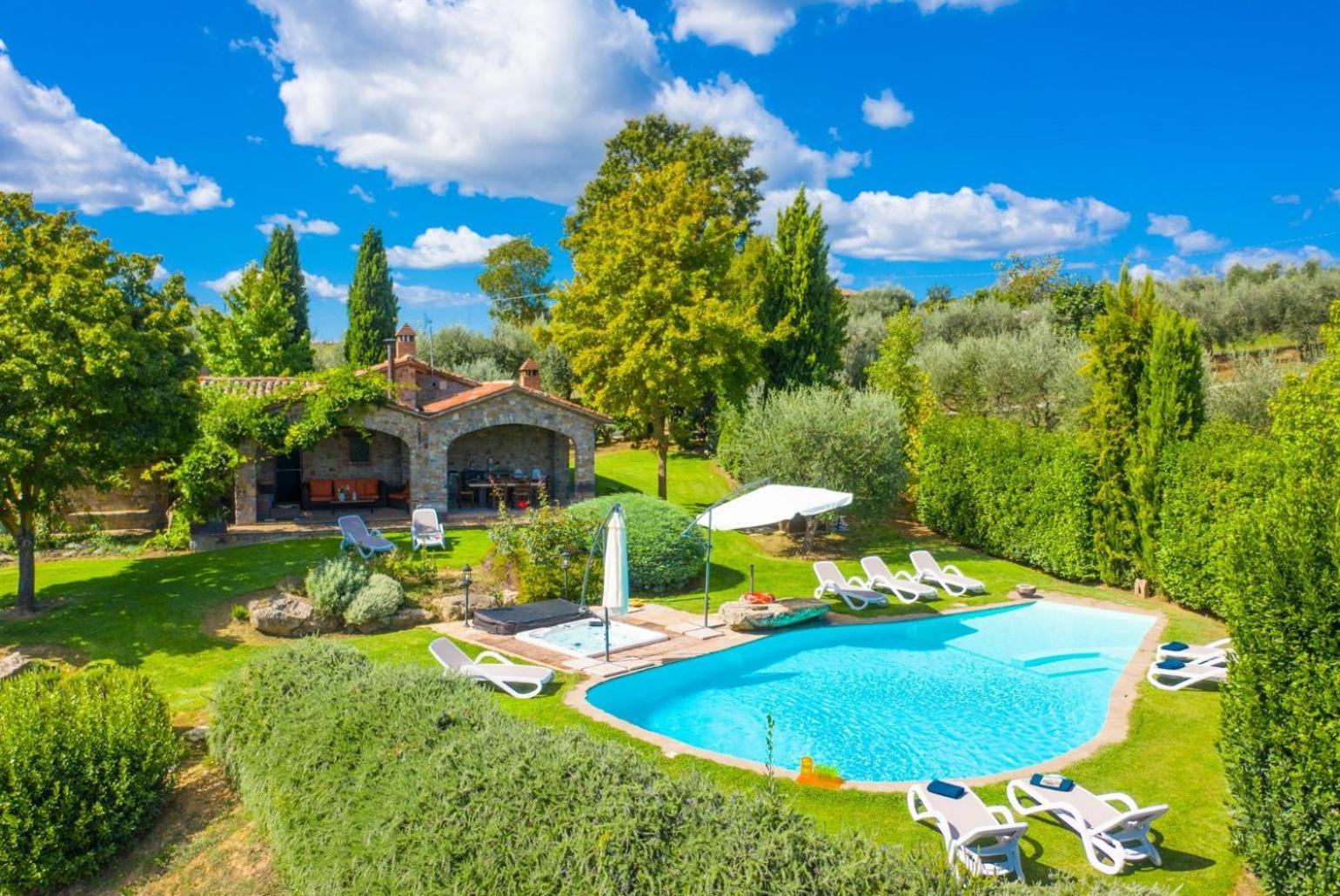 טרני Villa Casale Silvia מראה חיצוני תמונה